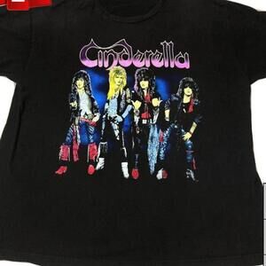 New Cinderella Tour 1986 Cotton Unisex T Shirt 165